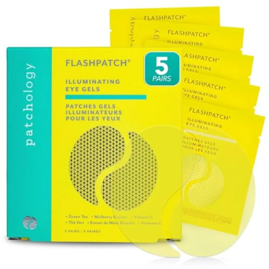 PATCHOLOGY Eye Mask, Brightening Under Eye Patches for Puffy Eyes and Dark Circles, Vitamin C Serum, Dark Circles Under Eye Tre
PATCHOLOGY Eye Mask, Brightening Under Eye Patches for Puffy Eyes and Dark Circles, Vitamin C Serum, Dark Circles Under Eye Tre