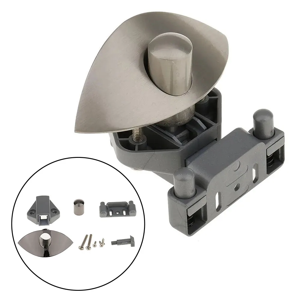 Half Moon Push Lock Button Catch Lock Cupboard Door Knob Boat RV Cabinet Drawer Push Latch Furniture Lock For RV Camper Boat Car
Half Moon Push Lock Button Catch Lock Cupboard Door Knob Boat RV Cabinet Drawer Push Latch Furniture Lock For RV Camper Boat Car
