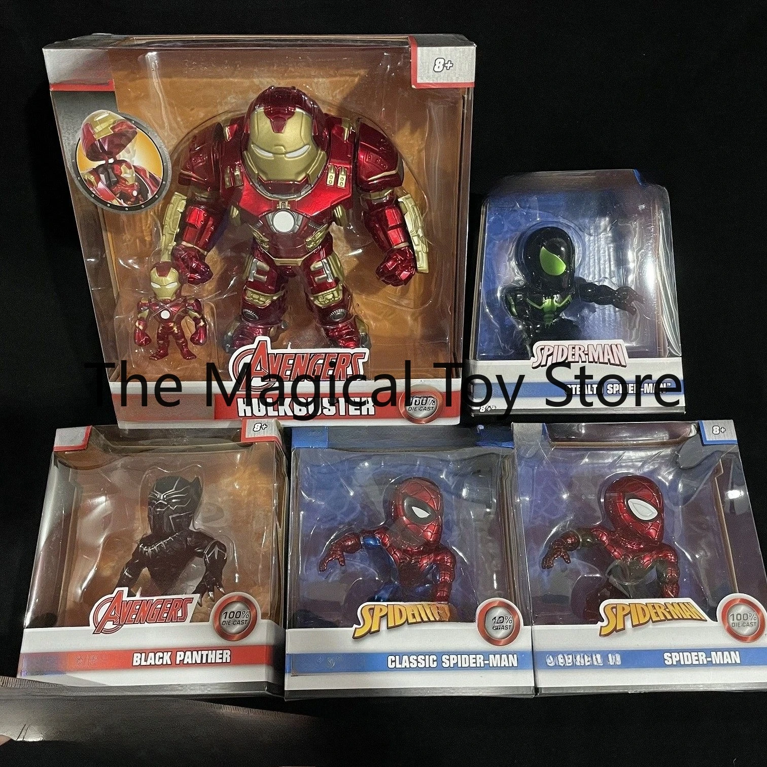 Original Avengers Iron Man Spider-Man Metal Figure Model Toy Display Birthday Gift Collectible
Original Avengers Iron Man Spider-Man Metal Figure Model Toy Display Birthday Gift Collectible