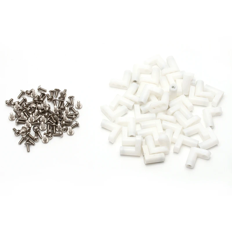40Pcs Plastic L PCB Feet With Mounting Fixed Screw For Arcade Jamma Game Slot Circuit Board Bracket Supporter
40Pcs Plastic L PCB Feet With Mounting Fixed Screw For Arcade Jamma Game Slot Circuit Board Bracket Supporter