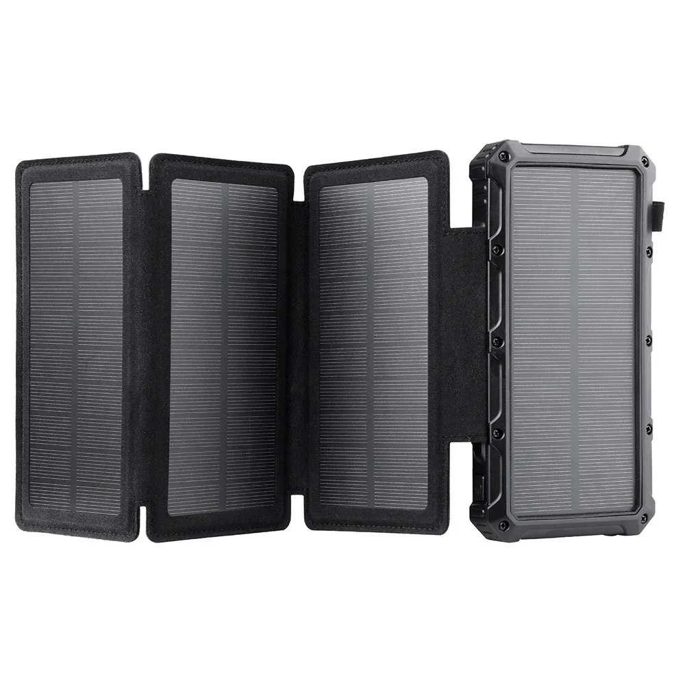 Multifunction Powerbank Folding Solar Panel 20000 MAh Wireless Charge Power Bank Outdoor Emergency Power Bank
Multifunction Powerbank Folding Solar Panel 20000 MAh Wireless Charge Power Bank Outdoor Emergency Power Bank