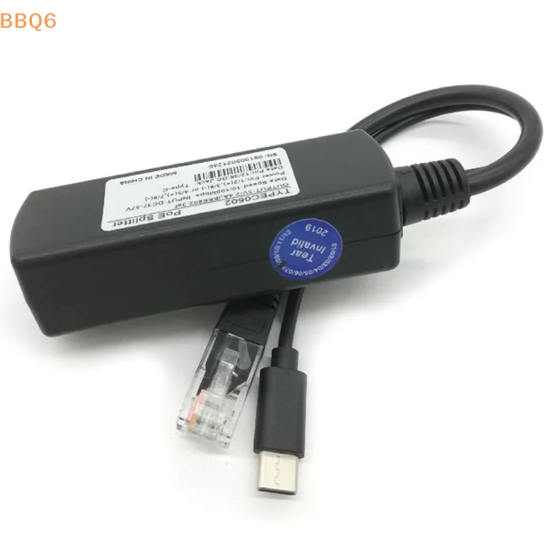 *1Pcs TYPE-c Poe Splitter Usb 48v To 5v Power Over Ethernet 802.3af For Raspberry
*1Pcs TYPE-c Poe Splitter Usb 48v To 5v Power Over Ethernet 802.3af For Raspberry