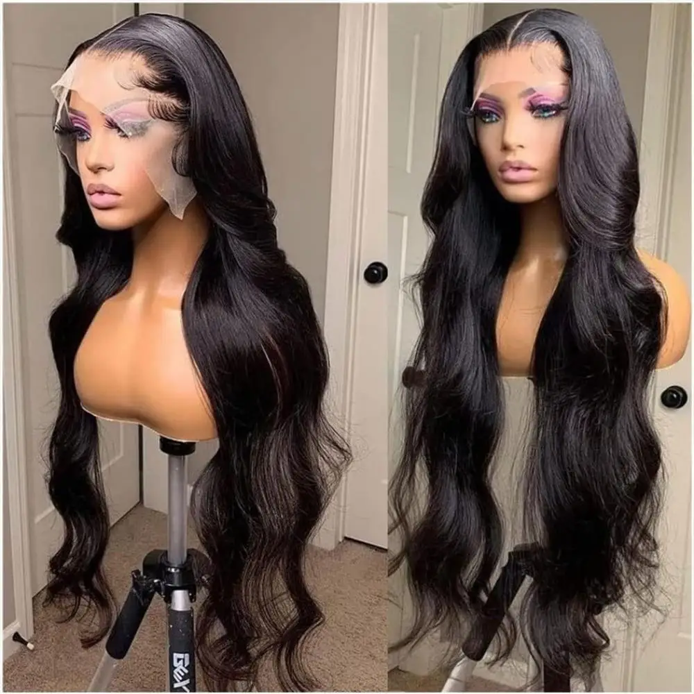 13x6 Lace Frontal Wigs Body Wave Lace Front Wig Hd Transparent Black Loose Body Wave 40 Inches Brazilian Human Hair 100% On Sale
13x6 Lace Frontal Wigs Body Wave Lace Front Wig Hd Transparent Black Loose Body Wave 40 Inches Brazilian Human Hair 100% On Sale
