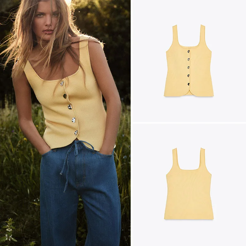 New Summer Women's Street Sle round Ne Tube Top Svel Color Faionable Casual Tank Top Women's Vest
New Summer Women's Street Sle round Ne Tube Top Svel Color Faionable Casual Tank Top Women's Vest