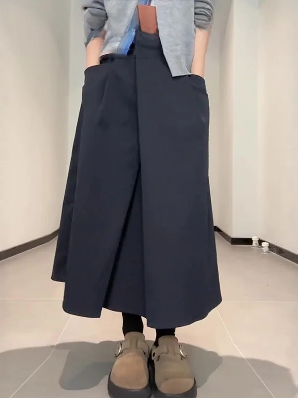 Юбка-миди трапециевидной формы с высокой талией для женщин, зимняя одежда больших размеров, цветная корейская свободная офисная рабочая одежда
Юбка-миди трапециевидной формы с высокой талией для женщин, зимняя одежда больших размеров, цветная корейская свободная офисная рабочая одежда