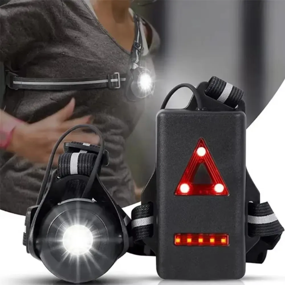 New Rechargeable Chest Lamp Multi-Purpose Adjustable Head Flashlight Waterproof LED Light Warning Light
New Rechargeable Chest Lamp Multi-Purpose Adjustable Head Flashlight Waterproof LED Light Warning Light