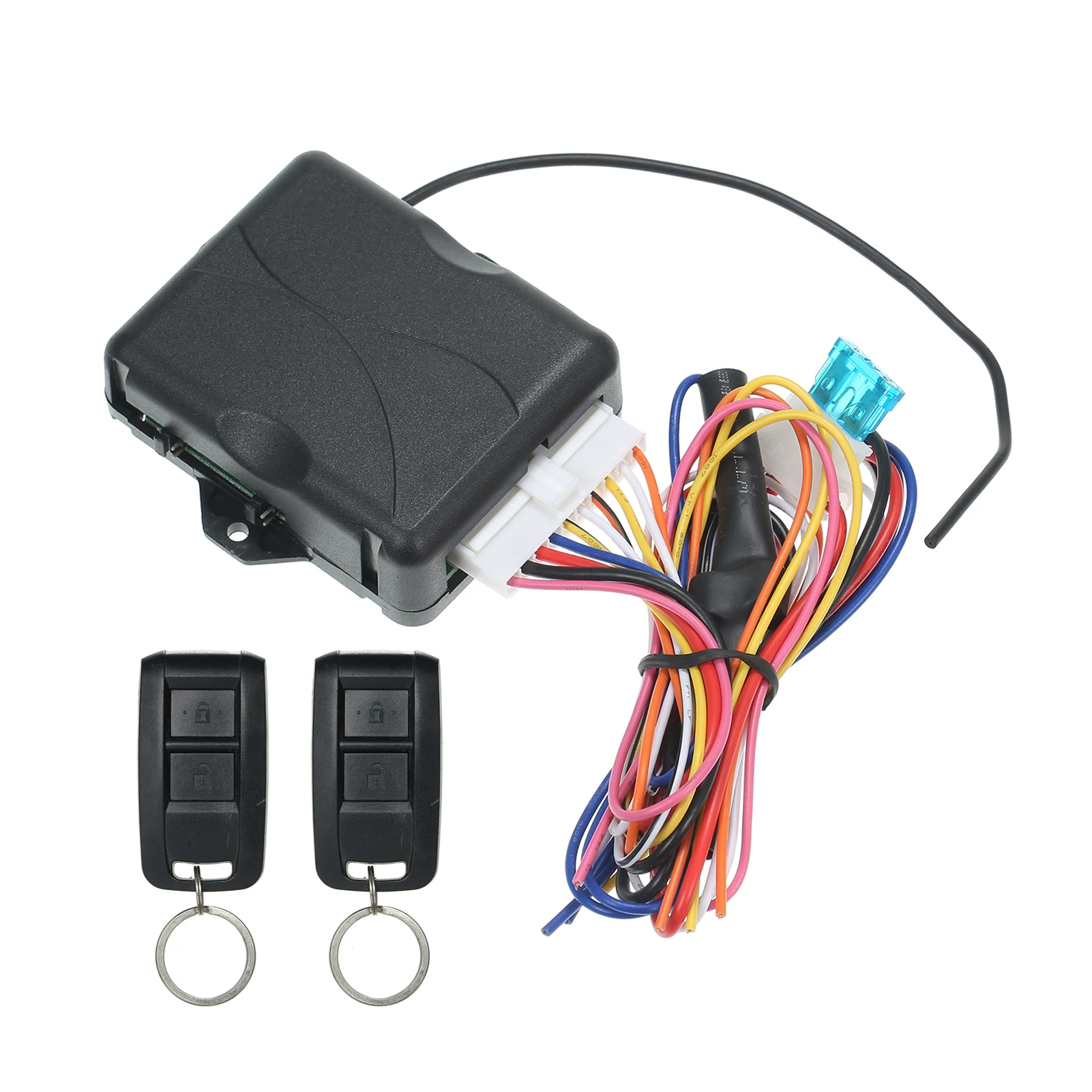 Универсальный дверной замок автомобиля, система бесключевого доступа, автомобильный иммобилайзер, автоматический дистанционный центральный комплект с блоком управления
Универсальный дверной замок автомобиля, система бесключевого доступа, автомобильный иммобилайзер, автоматический дистанционный центральный комплект с блоком управления