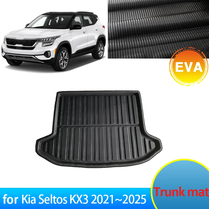 Car For Kia Seltos KX3 SP2 2021 2022~2025 Accessories Trunk Mat Floor Tray Waterproof Floor Liner Parts Tray Cargo Boot Carpet
Car For Kia Seltos KX3 SP2 2021 2022~2025 Accessories Trunk Mat Floor Tray Waterproof Floor Liner Parts Tray Cargo Boot Carpet