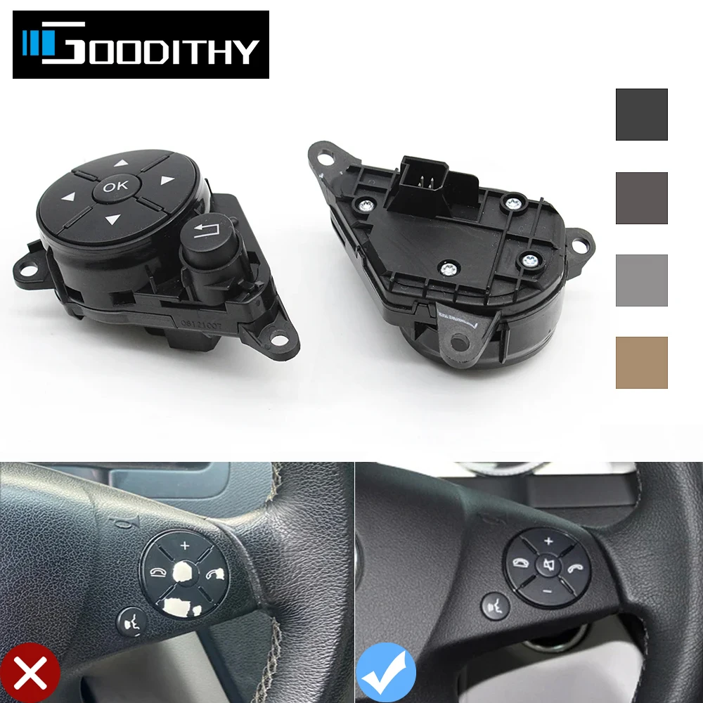 Car Interior Multi-Function Steering Wheel Switch Buttons Audio Control Button Assembly For Benz W204 W207 W212 X204 2007-2013
Car Interior Multi-Function Steering Wheel Switch Buttons Audio Control Button Assembly For Benz W204 W207 W212 X204 2007-2013