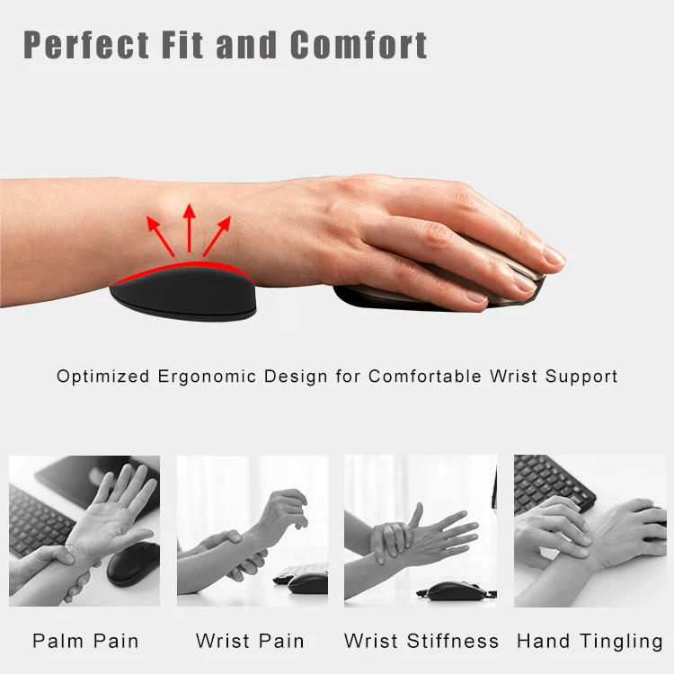 EE1 Ergonomic Mouse Wrist Rest Pad Carpal Tunnel Support and Pain Relief Smooth Glide for Office, Computer, Laptop Mouse Pad
EE1 Ergonomic Mouse Wrist Rest Pad Carpal Tunnel Support and Pain Relief Smooth Glide for Office, Computer, Laptop Mouse Pad
