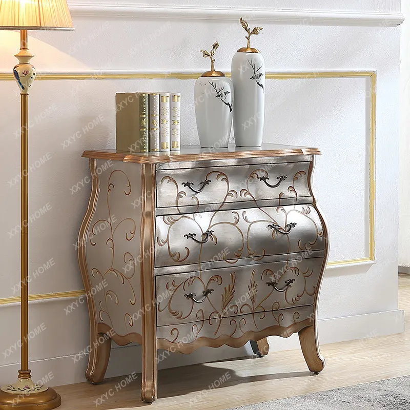Painted three-bucket cabinet, living room storage, porch cabinet, corridor art storage cabinet
Painted three-bucket cabinet, living room storage, porch cabinet, corridor art storage cabinet