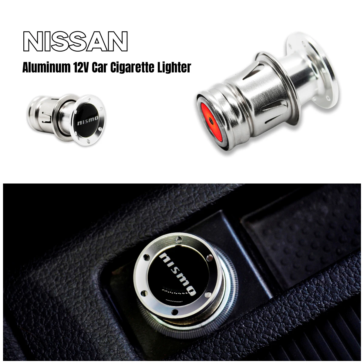 Aluminum 12V Car Cigarette Lighter For nissan ALTIMA MAXIMA SILVIA S13 S14 240SX SENTRA INFINITI 350Z 300ZX JDM cars accessories
Aluminum 12V Car Cigarette Lighter For nissan ALTIMA MAXIMA SILVIA S13 S14 240SX SENTRA INFINITI 350Z 300ZX JDM cars accessories