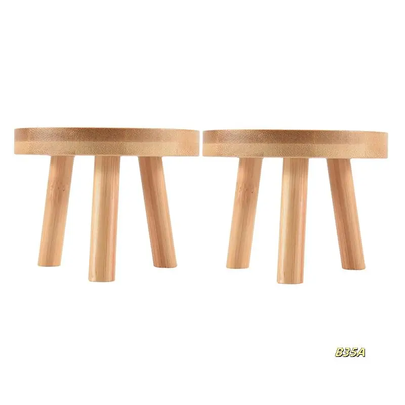 2X Wooden Plant Stand Flower Pot Base Holder Stool High Stool Balcony Succulent Round Flower Shelf For Indoor Outdoor
2X Wooden Plant Stand Flower Pot Base Holder Stool High Stool Balcony Succulent Round Flower Shelf For Indoor Outdoor