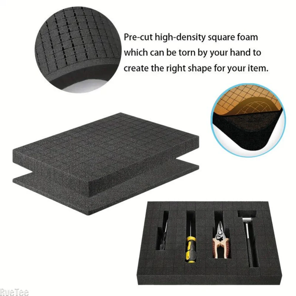 31x20cm EVA Pre-cut Sponge Tool Bag for Electrician Tools Organizer Camera Instruments Electronic Devices
31x20cm EVA Pre-cut Sponge Tool Bag for Electrician Tools Organizer Camera Instruments Electronic Devices