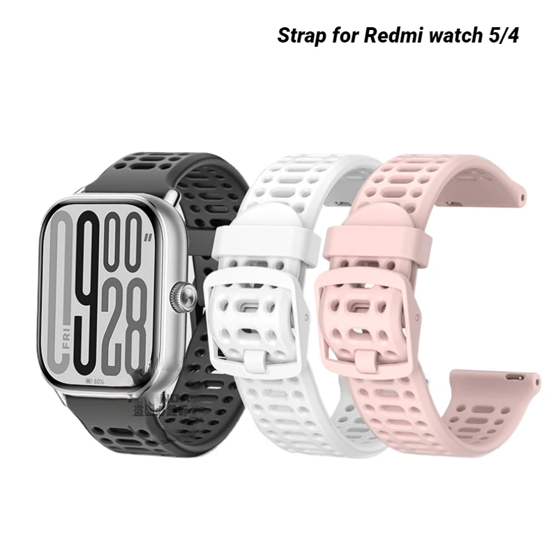 Silicone Strap For Redmi watch 5/4 Correa Bracelet Smartwatch Sport Watchband For Xiaomi band 9 Pro Woman Man Wristband
Silicone Strap For Redmi watch 5/4 Correa Bracelet Smartwatch Sport Watchband For Xiaomi band 9 Pro Woman Man Wristband