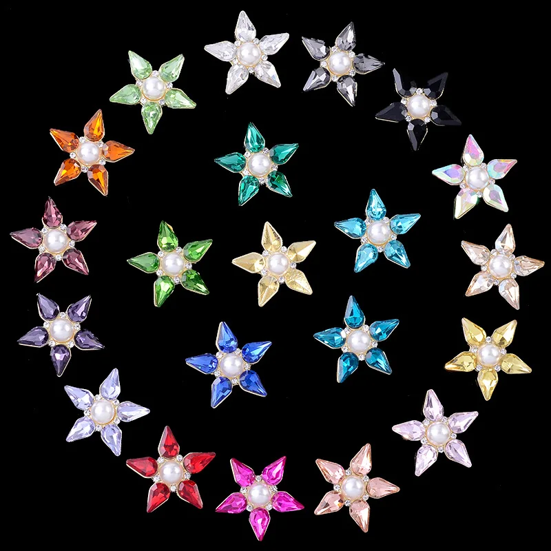50PCS 21mm Gold tone Alloy Material Crystal Pearl Star Shape Charm for DIY handmade Jewelry Making Wholesale
50PCS 21mm Gold tone Alloy Material Crystal Pearl Star Shape Charm for DIY handmade Jewelry Making Wholesale