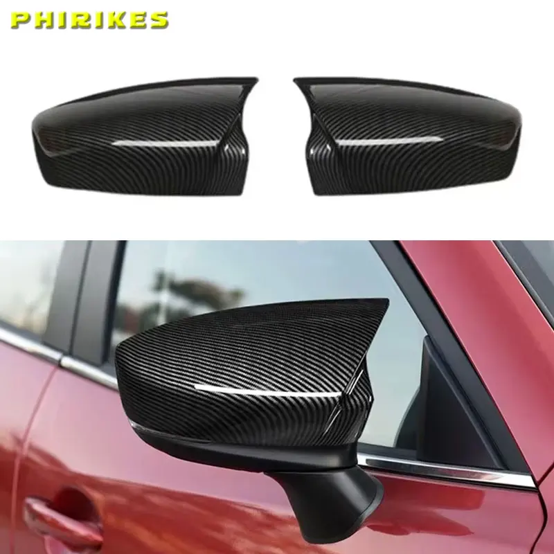 1 Pair Rearview Mirror Cover Cap Mirror Housing Cover Rearview Cap For Mazda 3 Axela 2014 2015 2016 2017 2018 2019 Car Styling
1 Pair Rearview Mirror Cover Cap Mirror Housing Cover Rearview Cap For Mazda 3 Axela 2014 2015 2016 2017 2018 2019 Car Styling