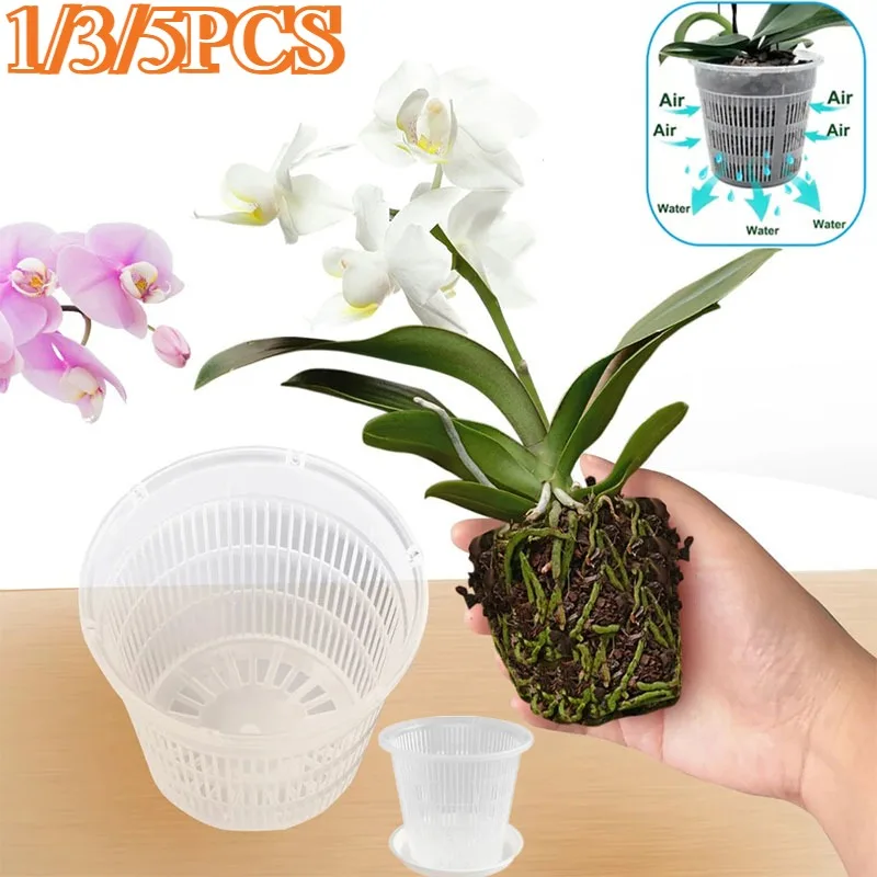 Mesh Pot Root Control Transparent Flowerpot with Holes Breathable Slotted Planter for Home Decoration Garden Flower Basket 실내및실외
Mesh Pot Root Control Transparent Flowerpot with Holes Breathable Slotted Planter for Home Decoration Garden Flower Basket 실내및실외