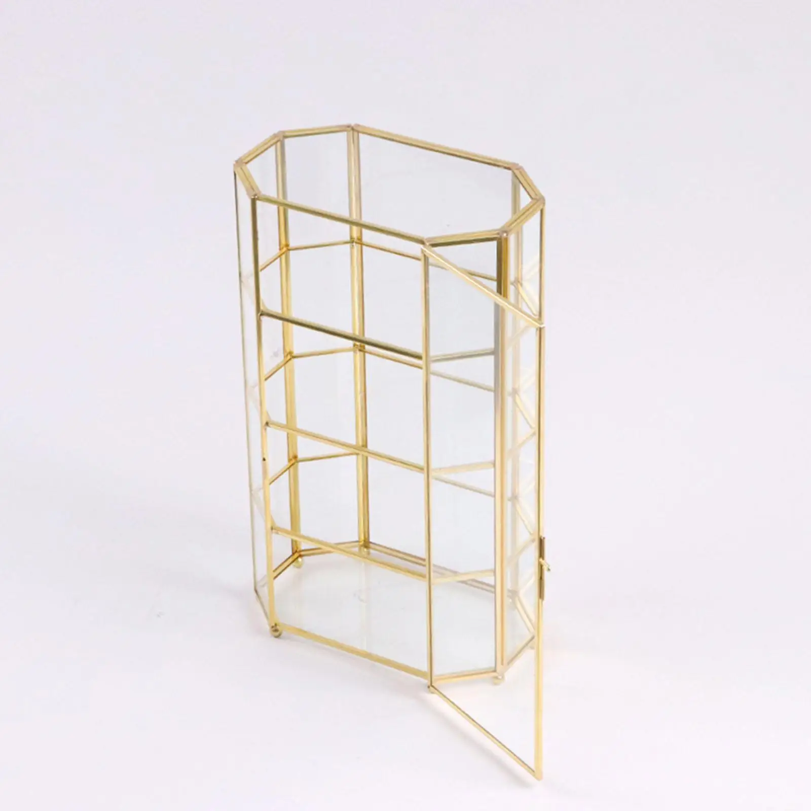 Glass Jewelry Box Trinket Box Organizer Geometric Decorative Container Jewelry Display Case Makeup Storage Case for Earring
Glass Jewelry Box Trinket Box Organizer Geometric Decorative Container Jewelry Display Case Makeup Storage Case for Earring