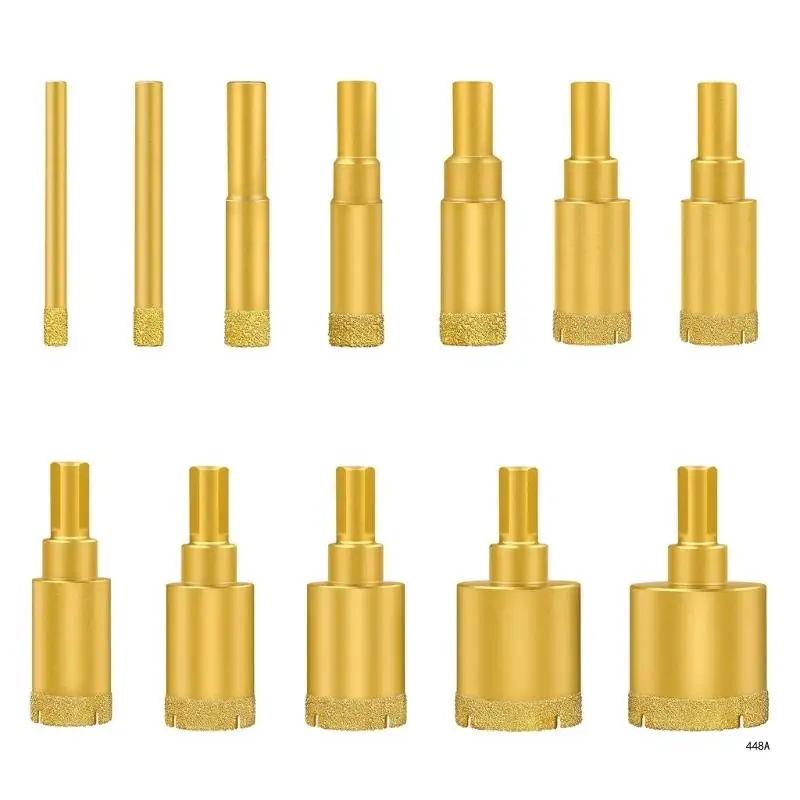 Multi Size Glass and Tile Hole Cutting Set, 12Piece Brazing Hole Opener Alloy Drill Bits with Organizing Box
Multi Size Glass and Tile Hole Cutting Set, 12Piece Brazing Hole Opener Alloy Drill Bits with Organizing Box