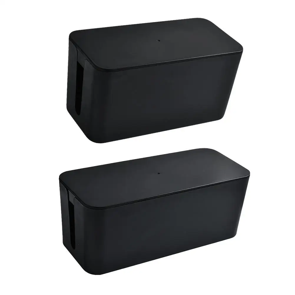2Pcs Cable Storage Box Plastic Wire ganizer Strong Durable Home Office Charging Power Line Case Avoid Tripping Dust Protection
2Pcs Cable Storage Box Plastic Wire ganizer Strong Durable Home Office Charging Power Line Case Avoid Tripping Dust Protection