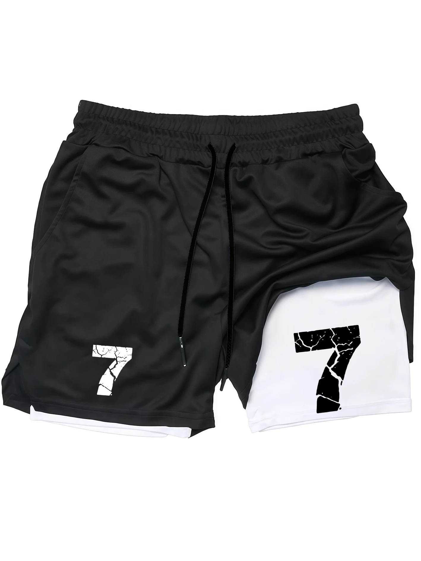 Men's Double Layer Training Shorts Quick Dry Breathable Athletic Pants Loose Fit Plus Size Running Gym Workout Shorts with Logo
Men's Double Layer Training Shorts Quick Dry Breathable Athletic Pants Loose Fit Plus Size Running Gym Workout Shorts with Logo
