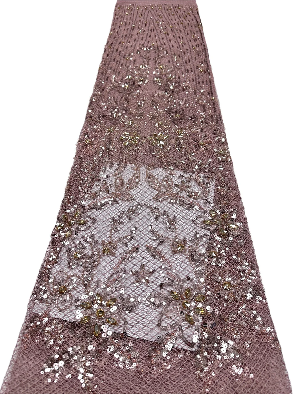 High Quality African French Beaded Lace Fabric 2026 Sewing Luxury Sequins Embroidery Beads Nigeria Lace Fabric for Party Dresses
High Quality African French Beaded Lace Fabric 2026 Sewing Luxury Sequins Embroidery Beads Nigeria Lace Fabric for Party Dresses