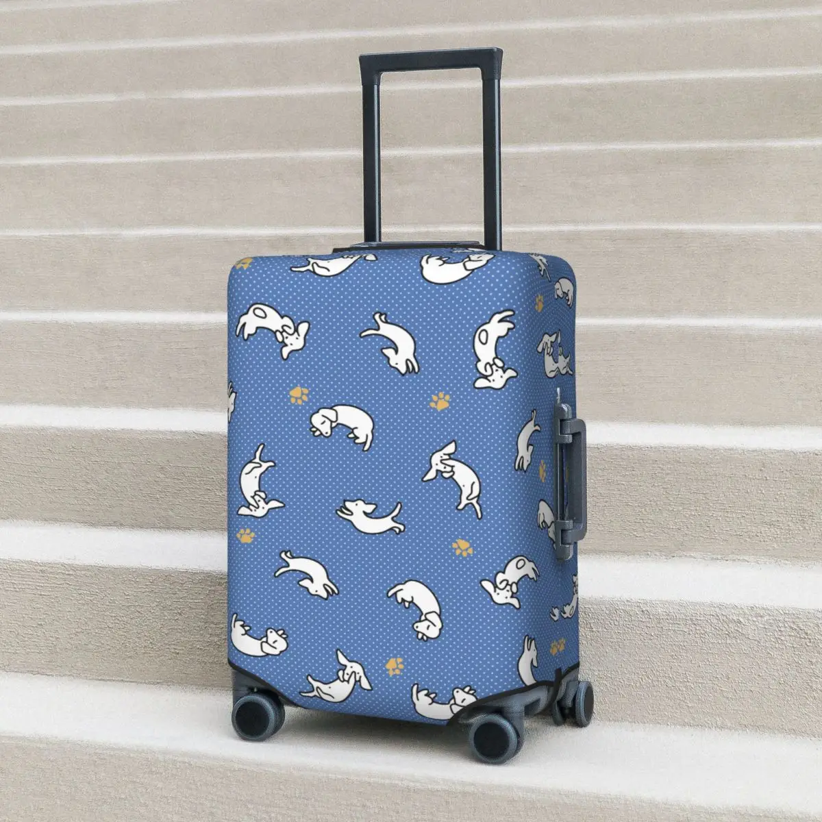 Funny Animal Cartoon Suitcase Cover Dog Flight Travel Elastic Luggage Supplies Protector
Funny Animal Cartoon Suitcase Cover Dog Flight Travel Elastic Luggage Supplies Protector