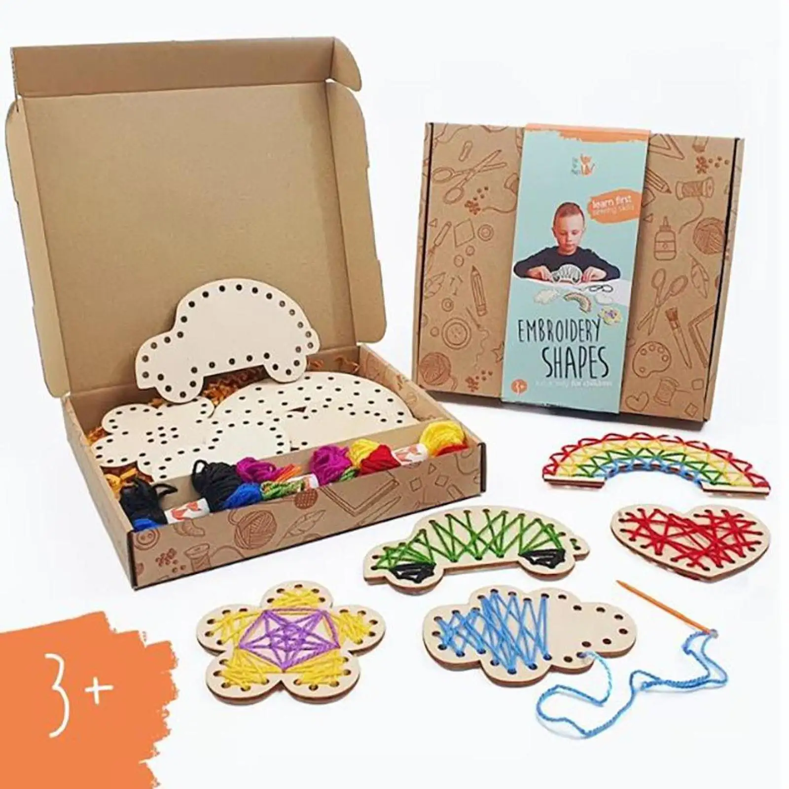 Wooden Threading Toy for Kids Educational Lacing Board Montessori Sensory Learning Toys for Boys Girls
Wooden Threading Toy for Kids Educational Lacing Board Montessori Sensory Learning Toys for Boys Girls