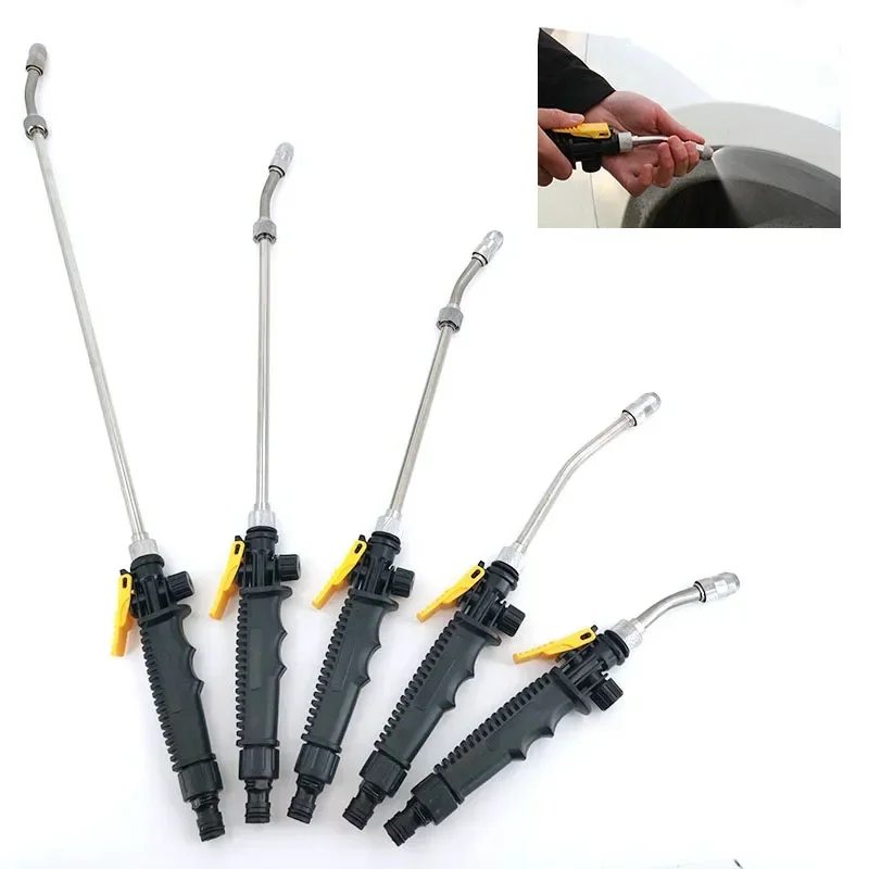 High Quality Power Water Gun Washer Water Jet Garden Washer Hose Wand Nozzle Sprayer Watering Sprinkler Cleaning Tool Sprinkler
High Quality Power Water Gun Washer Water Jet Garden Washer Hose Wand Nozzle Sprayer Watering Sprinkler Cleaning Tool Sprinkler