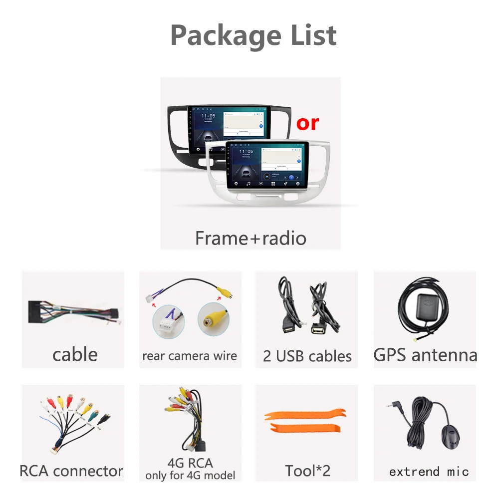 Car Radio For Kia RiO 2 RIO2 2005 - 2011 Wireless CarPlay Android Auto Multimedia Player Touch Screen GPS Navigation No 2din DVD
Car Radio For Kia RiO 2 RIO2 2005 - 2011 Wireless CarPlay Android Auto Multimedia Player Touch Screen GPS Navigation No 2din DVD