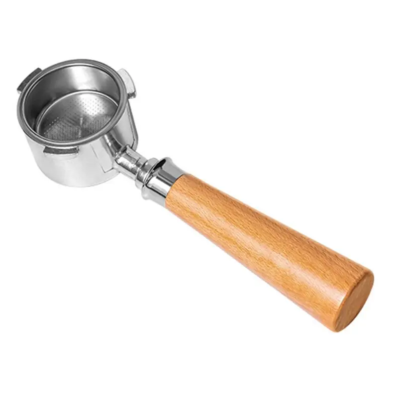 A76I-51Mm Bottomless Coffee Handle Bottomless Coffee Handle Coffee Machine Accessories Wood + Stainless Steel
A76I-51Mm Bottomless Coffee Handle Bottomless Coffee Handle Coffee Machine Accessories Wood + Stainless Steel