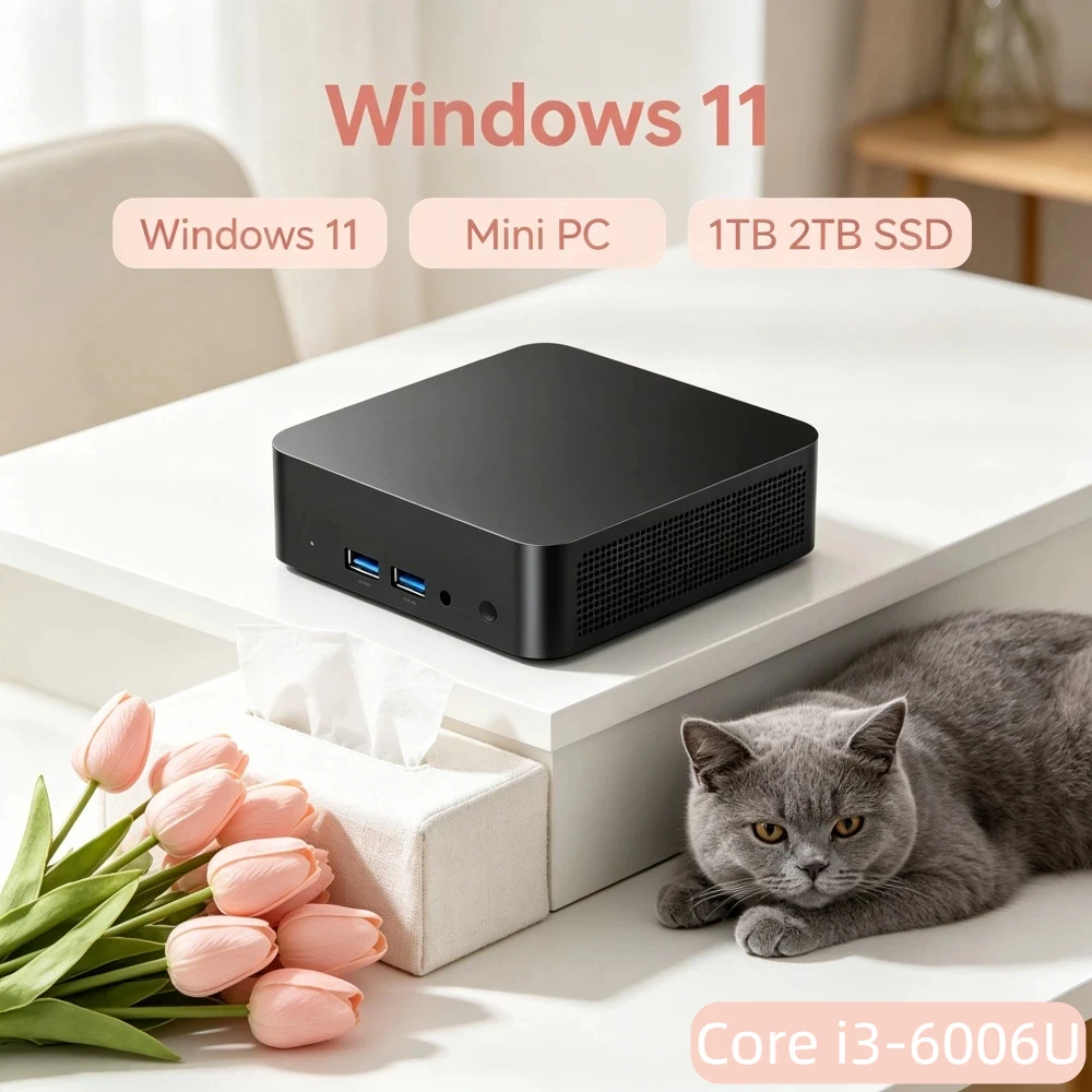 Excellent Core i3-6006U Windows 11 Pro Mini PC 32GB RAM 1TB/2TB SSD WiFi6 BT5.2 4K HD Office Gaming PC 3 Years Warranty
Excellent Core i3-6006U Windows 11 Pro Mini PC 32GB RAM 1TB/2TB SSD WiFi6 BT5.2 4K HD Office Gaming PC 3 Years Warranty