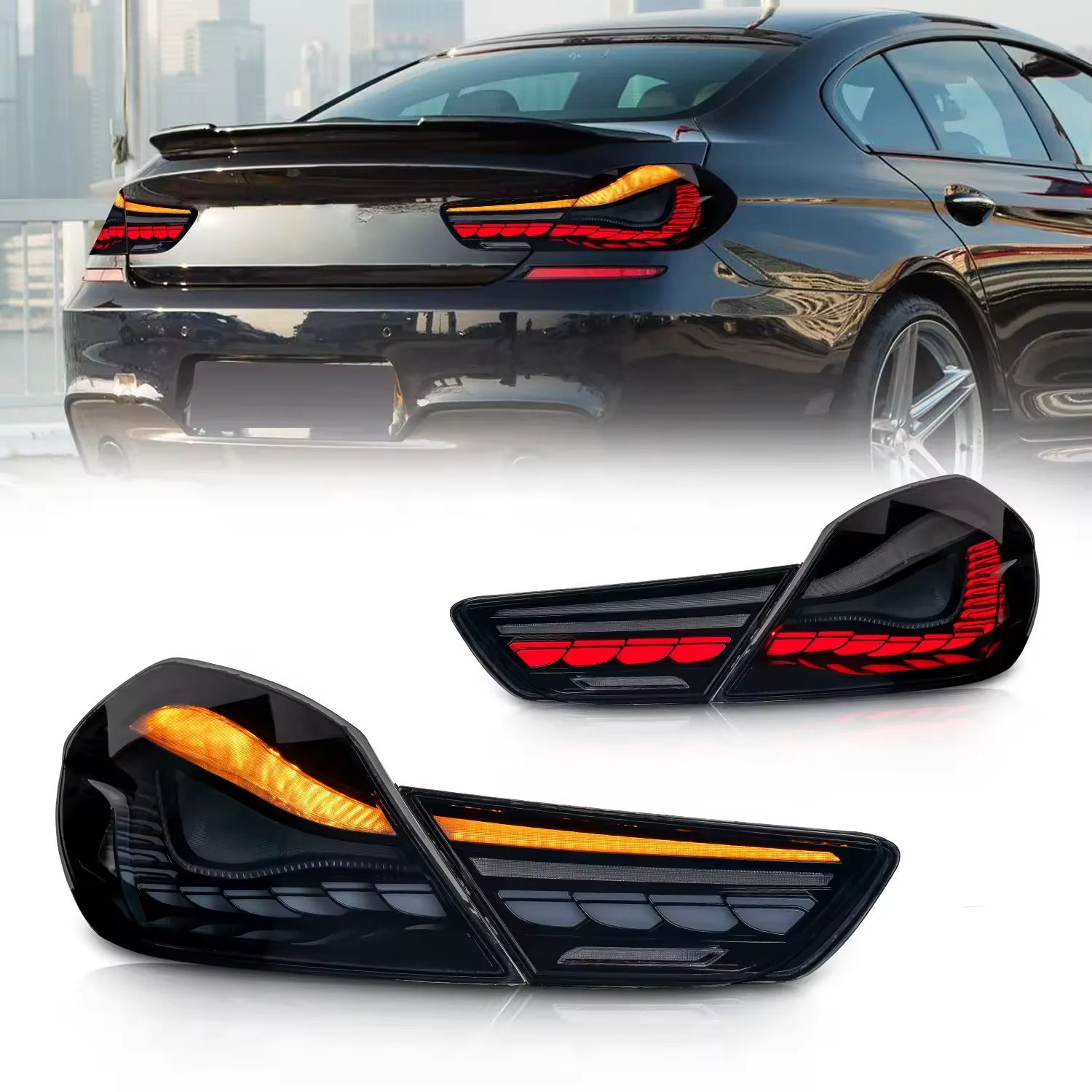 New Arrival Taillight For BMW 6 Series F06 F12 F13 M6 6GT 640i 650i 2010-2017 LED Tail Lights W/Sequential Tail Light
New Arrival Taillight For BMW 6 Series F06 F12 F13 M6 6GT 640i 650i 2010-2017 LED Tail Lights W/Sequential Tail Light