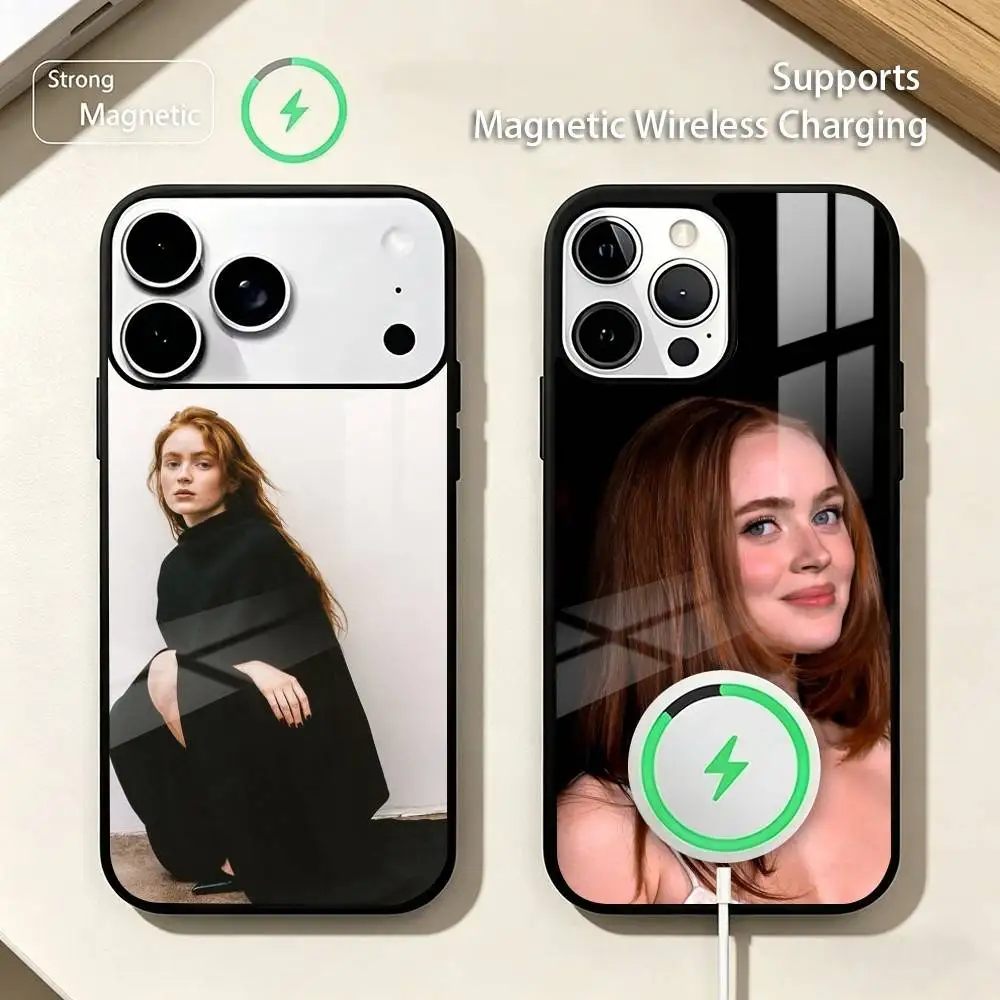 Famous actress S-Sadie S-Sink Phone Case For iPhone17,16,15,14,13,12,11 Plus,Pro Supports Magnetic Wireless Charging
Famous actress S-Sadie S-Sink Phone Case For iPhone17,16,15,14,13,12,11 Plus,Pro Supports Magnetic Wireless Charging