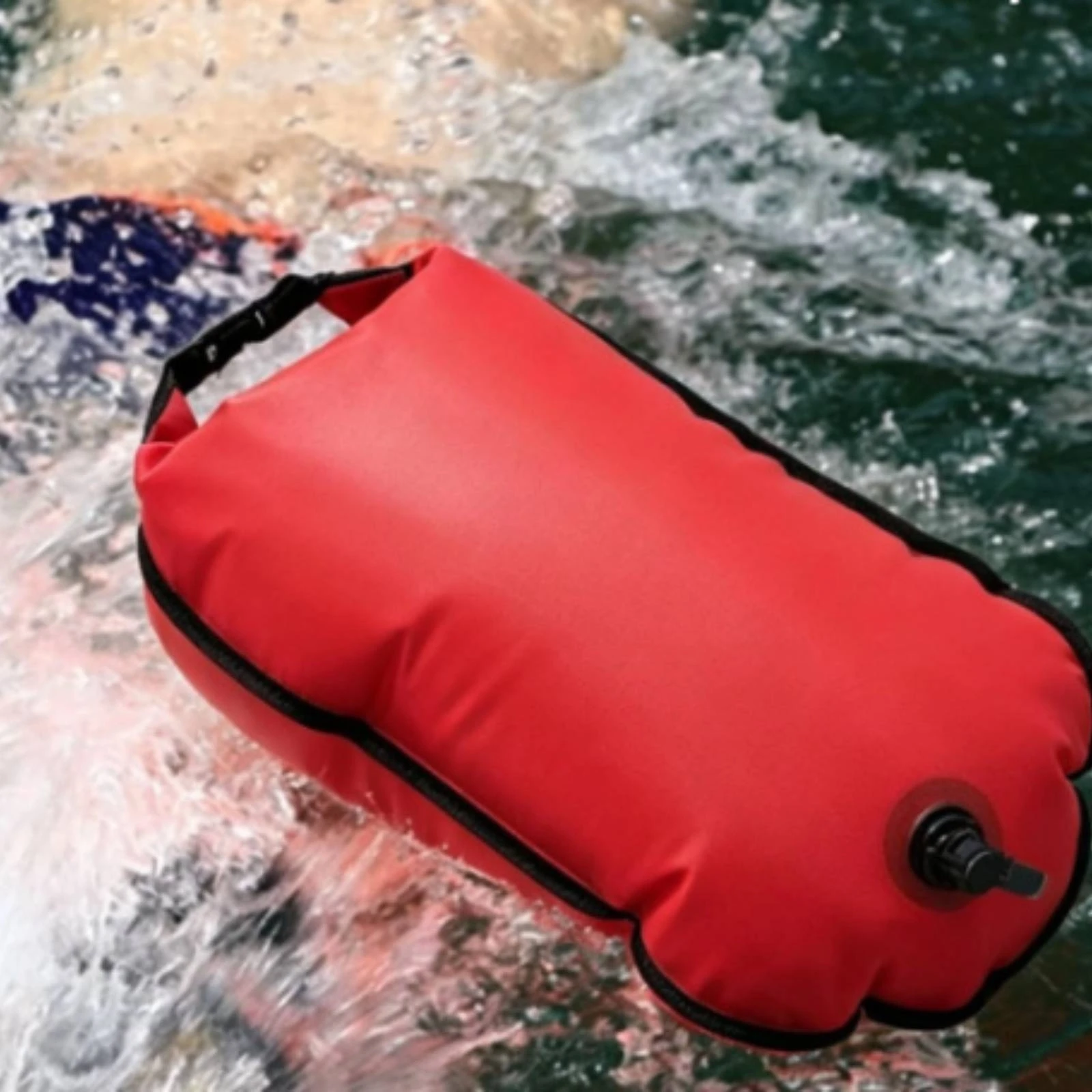 Floating Storage Bag Double-Air-Chamber Inflatable Storage Bag Floating Dry Sack Carry Handle Water Gear Front Strap
Floating Storage Bag Double-Air-Chamber Inflatable Storage Bag Floating Dry Sack Carry Handle Water Gear Front Strap