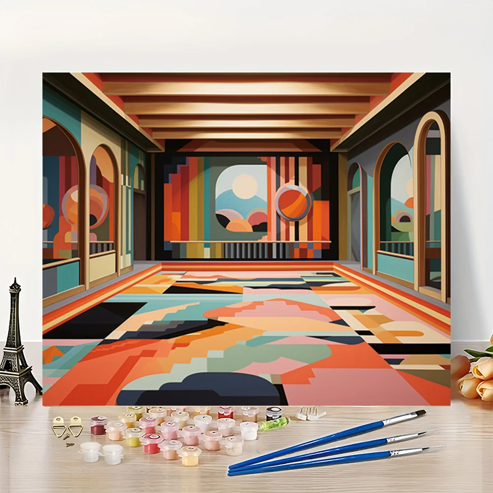 DIY Digital Oil Painting - Home Wall Decoration and Gifts,Creative Hobbies,Abstract Design, High Quality, Handicraft Enthusiasts
DIY Digital Oil Painting - Home Wall Decoration and Gifts,Creative Hobbies,Abstract Design, High Quality, Handicraft Enthusiasts