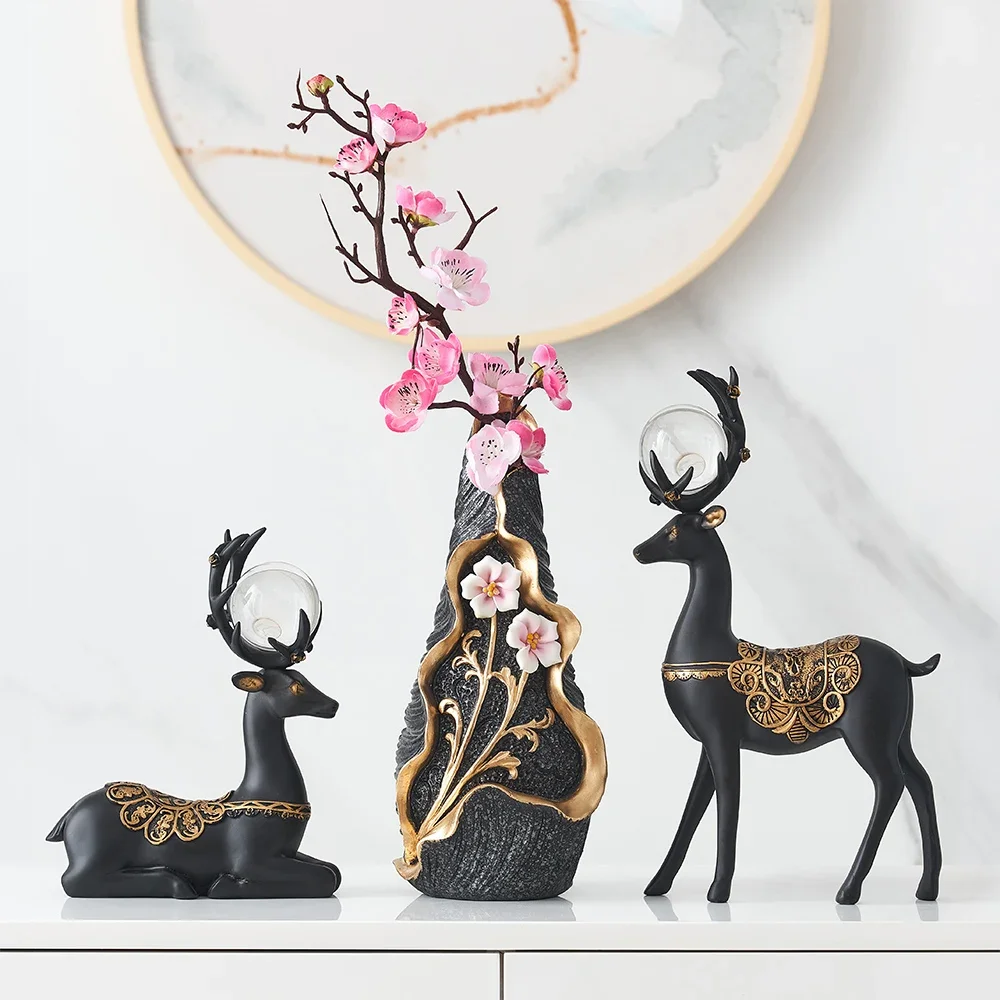 Nordic Dried Flowers Vase Ceramic Vase Resin Vase Traditional Chinese Home Decoration Accessory Flowerpot Modern Decorative Vase
Nordic Dried Flowers Vase Ceramic Vase Resin Vase Traditional Chinese Home Decoration Accessory Flowerpot Modern Decorative Vase