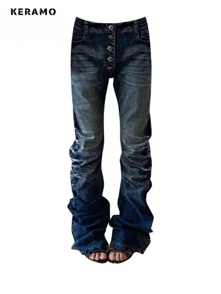 Vintage Y2K Slim Fit High Waisted Jeans Women's Sheath Aesthetic Street Pants 2025 Summer Hotsweet Washed Denim Trouser
Vintage Y2K Slim Fit High Waisted Jeans Women's Sheath Aesthetic Street Pants 2025 Summer Hotsweet Washed Denim Trouser