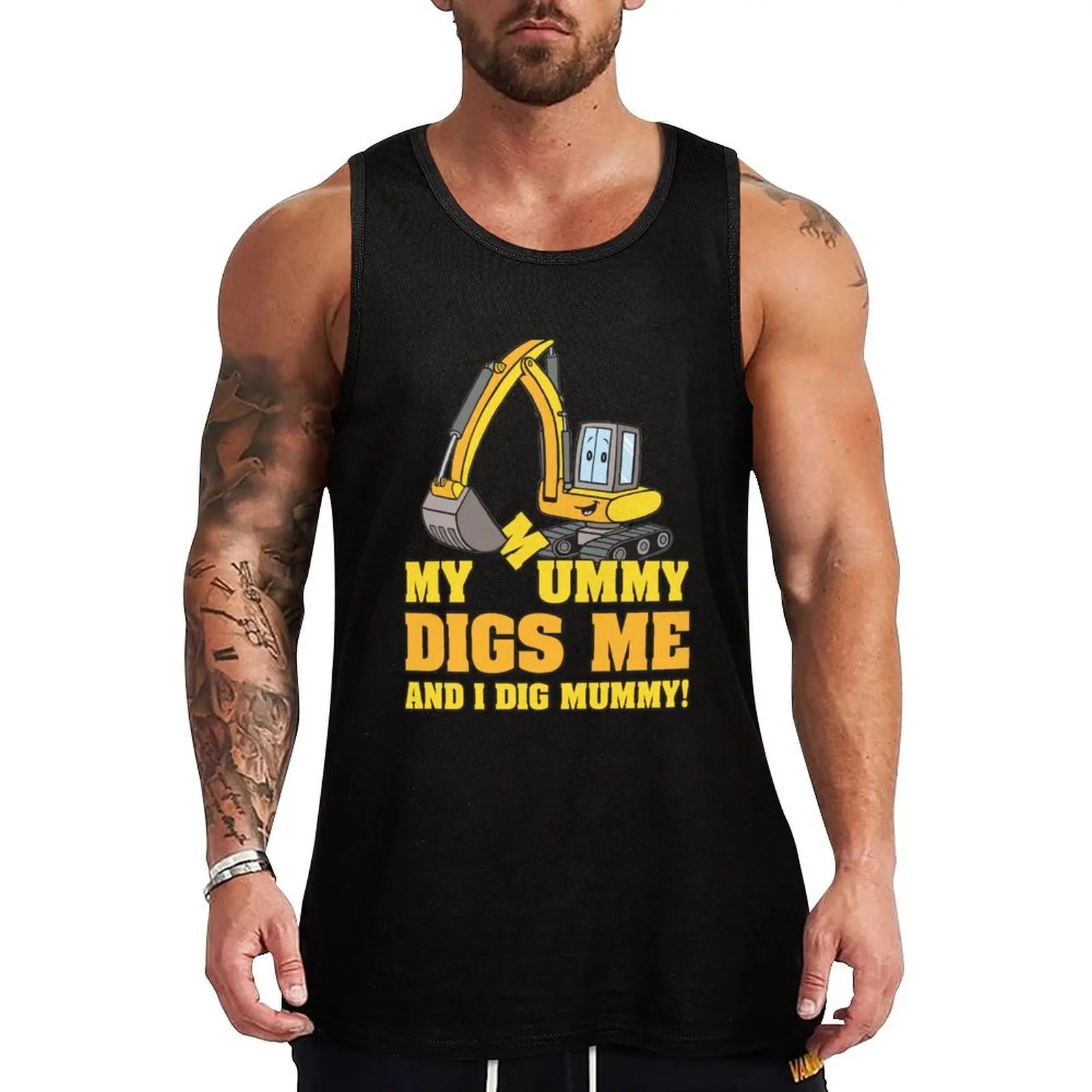 My Mummy Digs Me And I Dig Mummy Tank Top Gym Tank Top Quick Dry Sleeveless Fitness Shirt
My Mummy Digs Me And I Dig Mummy Tank Top Gym Tank Top Quick Dry Sleeveless Fitness Shirt
