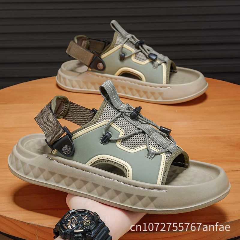 Men's Lightweight Casual Sandals Summer Soft-sole Non-slip Beach Shoes Outdoor Hiking Sandals Non-slip Comfortble Sports Sandals
Men's Lightweight Casual Sandals Summer Soft-sole Non-slip Beach Shoes Outdoor Hiking Sandals Non-slip Comfortble Sports Sandals