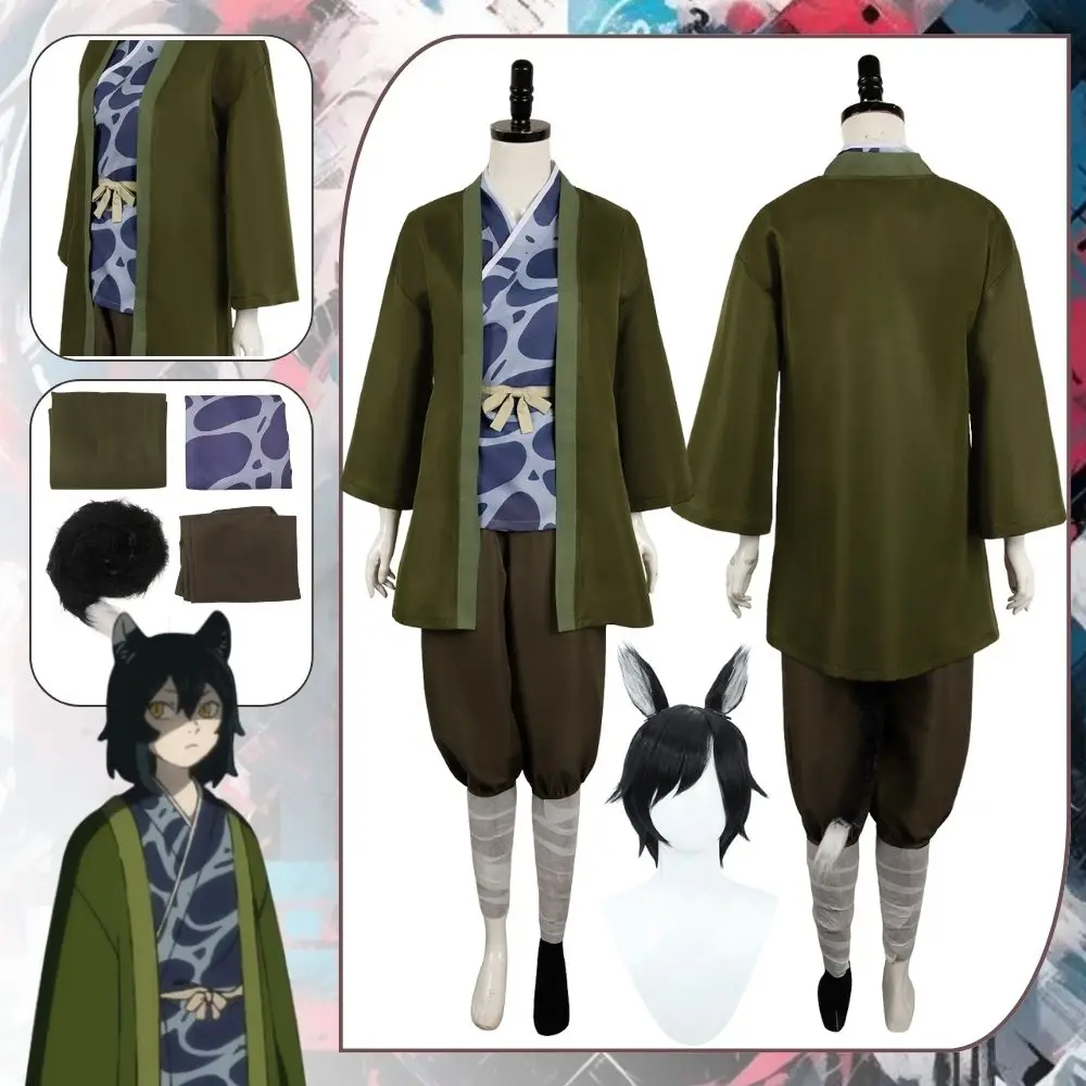 Izutsumi Dungeon Meshi Cosplay Fantasia Costume Disguise for Adult Women Kimono Shirt Pants Wig Outfits Halloween Carnival Suit
Izutsumi Dungeon Meshi Cosplay Fantasia Costume Disguise for Adult Women Kimono Shirt Pants Wig Outfits Halloween Carnival Suit