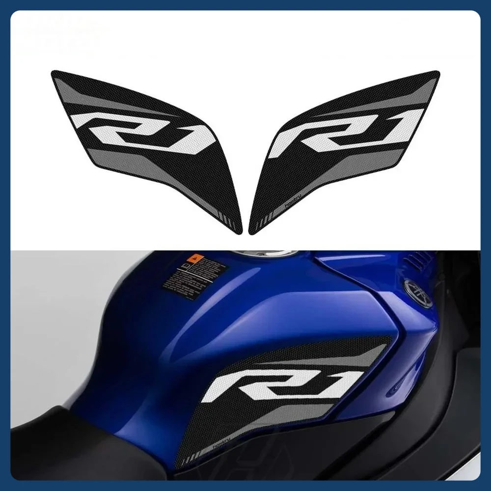 Наклейка на мотоцикл для Yamaha YZF R1 2015-2019, наклейка, аксессуары для мотоцикла, боковая накладка на бак, защитные коврики для наколенников
Наклейка на мотоцикл для Yamaha YZF R1 2015-2019, наклейка, аксессуары для мотоцикла, боковая накладка на бак, защитные коврики для наколенников