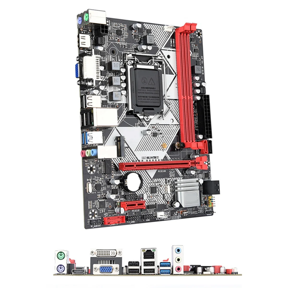 B75-H Desktop Computer Motherboard LGA1155 USB3.0 Support Up to 16GB DDR3 RAM Slots PCl-E3.016X Gigabit LAN Card DY
B75-H Desktop Computer Motherboard LGA1155 USB3.0 Support Up to 16GB DDR3 RAM Slots PCl-E3.016X Gigabit LAN Card DY