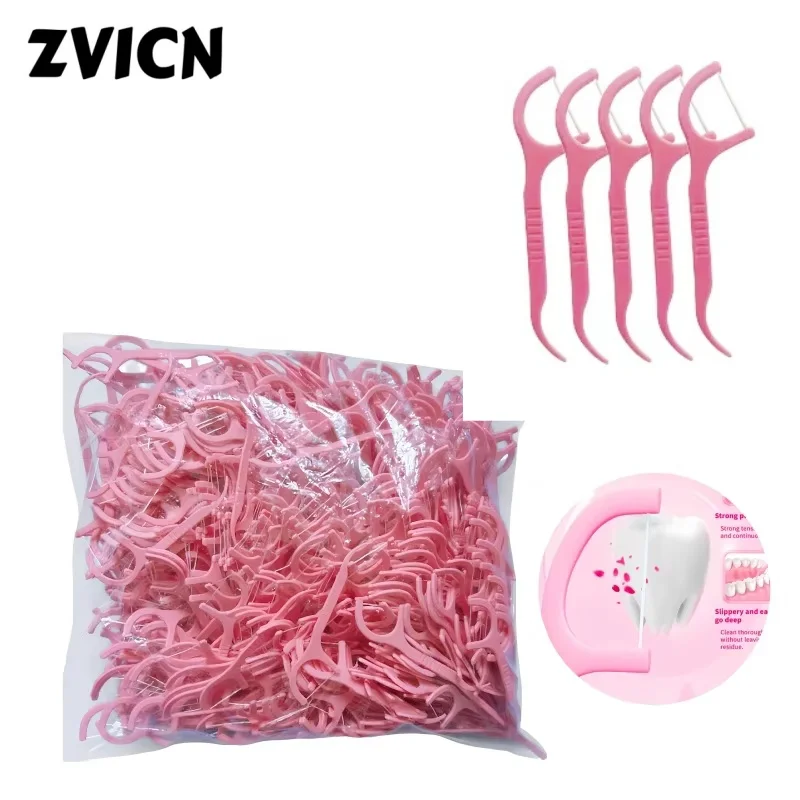 100/500pcs Dental Floss Picks for Deep Cleaning - Hygienic, Disposable Flossers for Daily Oral Care & Travel Clean Thinner
100/500pcs Dental Floss Picks for Deep Cleaning - Hygienic, Disposable Flossers for Daily Oral Care & Travel Clean Thinner