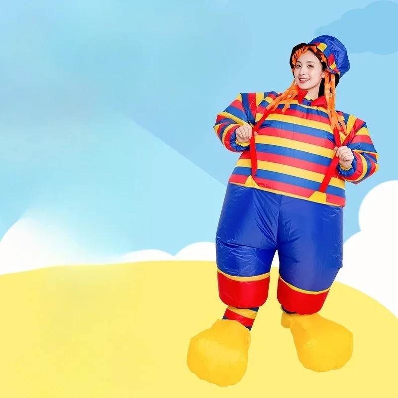 Надувной костюм клоуна, комбинезон клоуна, надувной костюм, веселая вечеринка, Хэллоуин, косплей для взрослых, одевается, подарок на день рождения, подарок персонажа
Надувной костюм клоуна, комбинезон клоуна, надувной костюм, веселая вечеринка, Хэллоуин, косплей для взрослых, одевается, подарок на день рождения, подарок персонажа