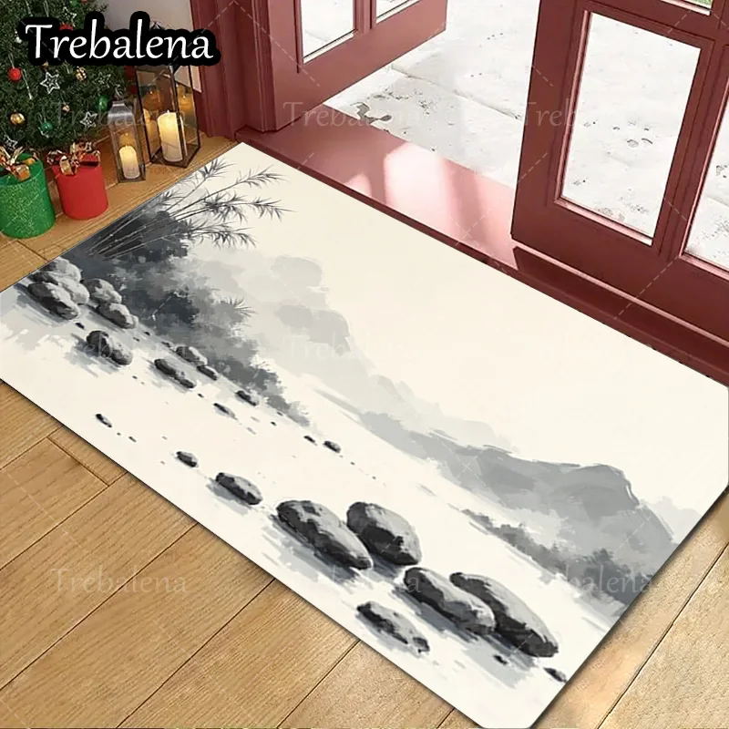 1pc Welcome Door Mat Elegant Zen Garden Stone Pathway Doormat Indoor Outdoor Rug
1pc Welcome Door Mat Elegant Zen Garden Stone Pathway Doormat Indoor Outdoor Rug