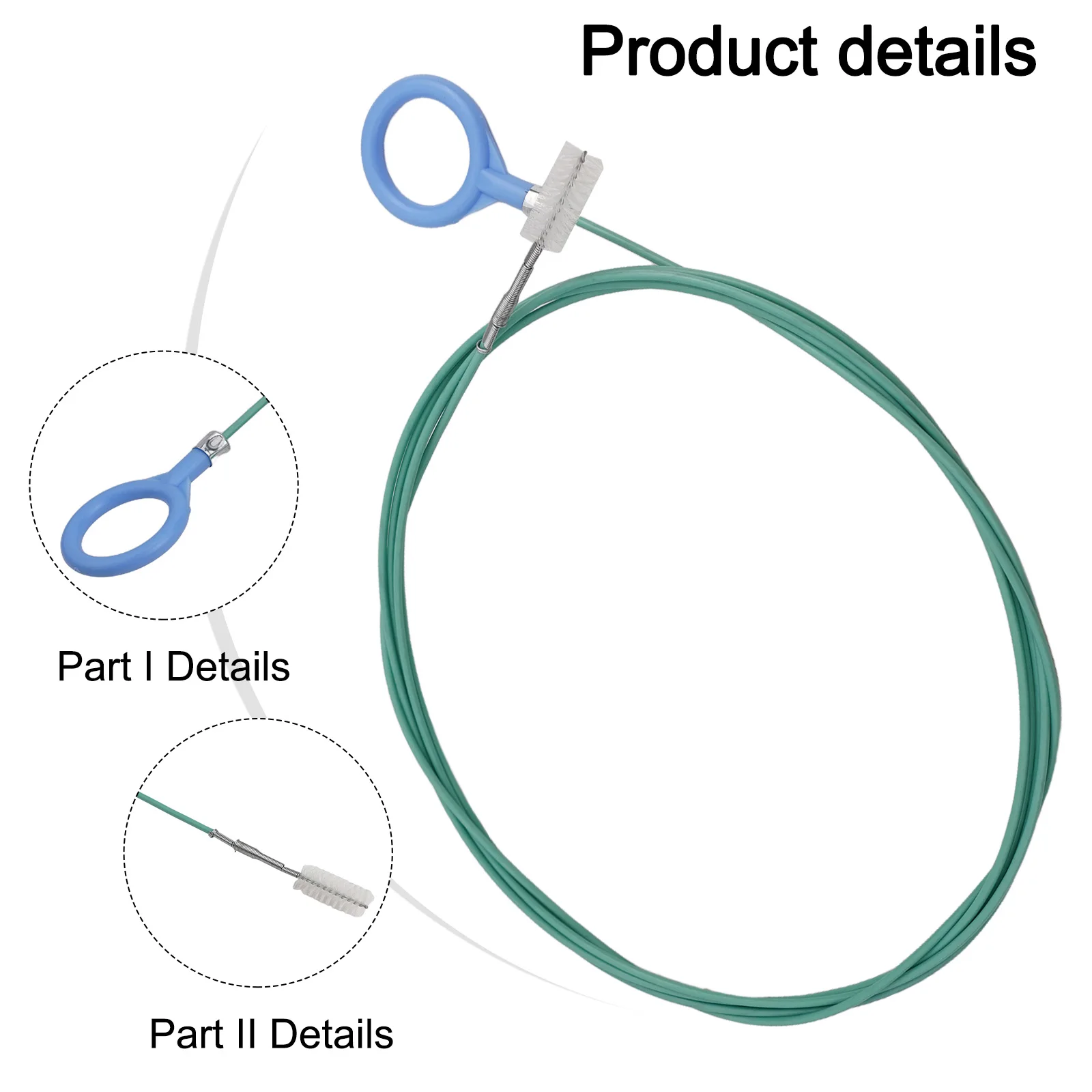 Automotive Cleaning Tool Car Drain Hole Cleaner User-friendly 300 Cm Long Pipe Cleaner For Car Sunroof Drain Holes
Automotive Cleaning Tool Car Drain Hole Cleaner User-friendly 300 Cm Long Pipe Cleaner For Car Sunroof Drain Holes
