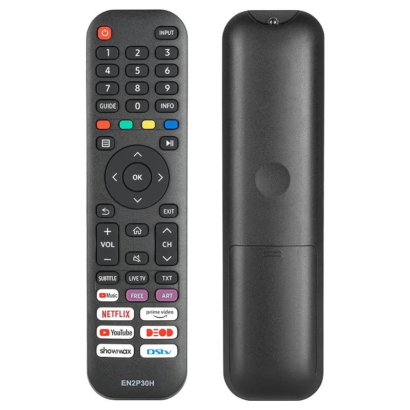 EN2P30H For Hisense Remote Control Replacement With NETFLIX PrimeVideo YouTube Buttons, For Hisense TV 50A7500F 65A7300F
EN2P30H For Hisense Remote Control Replacement With NETFLIX PrimeVideo YouTube Buttons, For Hisense TV 50A7500F 65A7300F