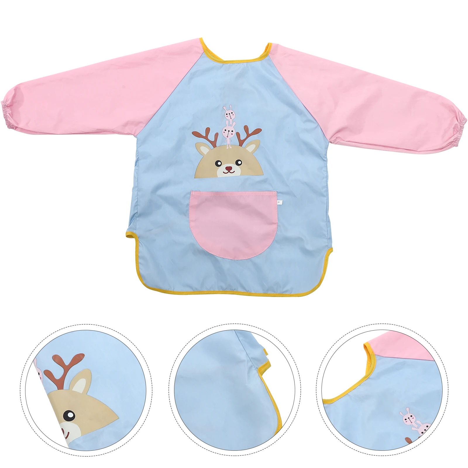 Kids Apron Children Draw Eat Smock Polyester Waterproof Long Sleeves Bib Painting Cartoon Kids Craft Fun Birthday Party
Kids Apron Children Draw Eat Smock Polyester Waterproof Long Sleeves Bib Painting Cartoon Kids Craft Fun Birthday Party